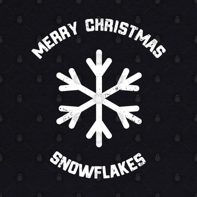 Merry Christmas Snowflakes by atomguy